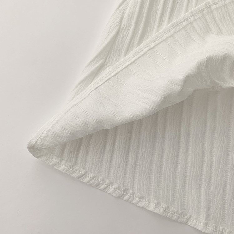 군살 커버로 말라보이는 츄잉 라운드 리본 스트링 긴팔 프릴 어깨 퍼프 가을 긴팔 블라우스 여름 상의 셔츠