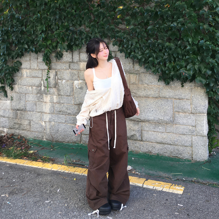 테빈 스웨이드 반달 보부상백 빅 숄더백 크로스백 가방