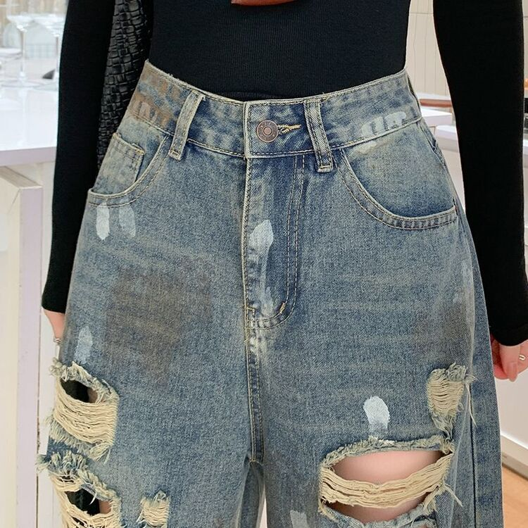 ディストロイドジーンズ デニム パンツ