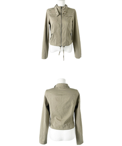 ミリタリーセミクロップジャケット