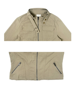 ミリタリーセミクロップジャケット