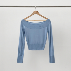 オフショルダーニット(5color)