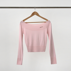 オフショルダーニット(5color)