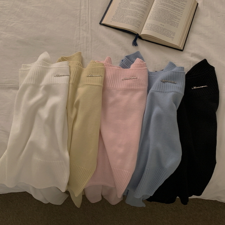 オフショルダーニット(5color)