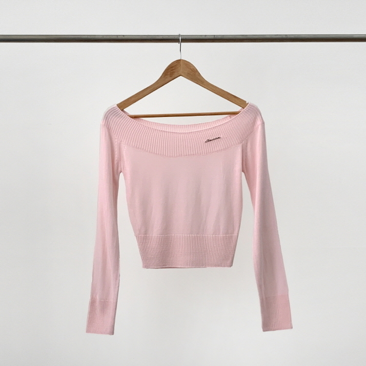 オフショルダーニット(5color)