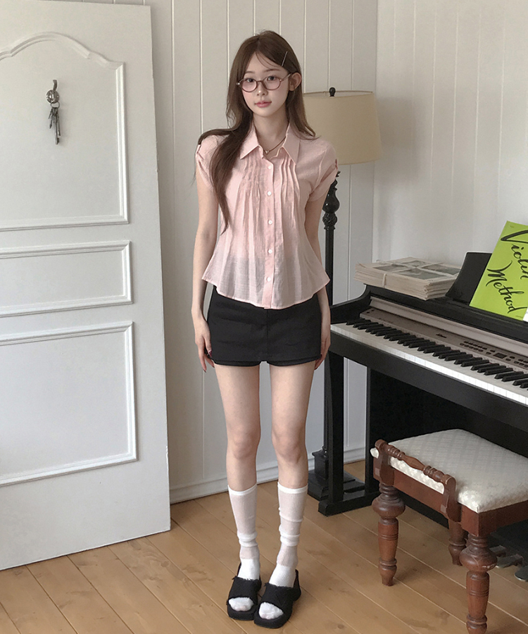 デイリースカートパンツ BLACK