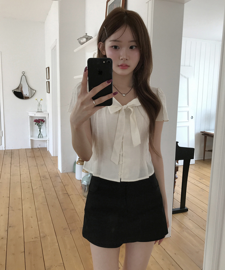 デイリースカートパンツ BLACK