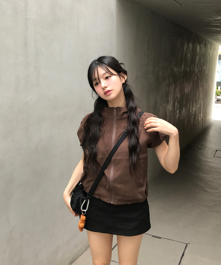 デイリースカートパンツ BLACK