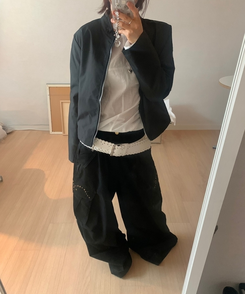 ライダーコットンジャケット BLACK