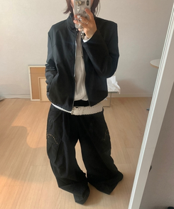 ライダーコットンジャケット BLACK