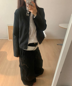 ライダーコットンジャケット BLACK