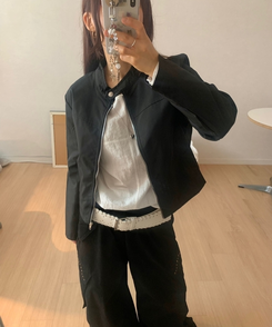 ライダーコットンジャケット BLACK