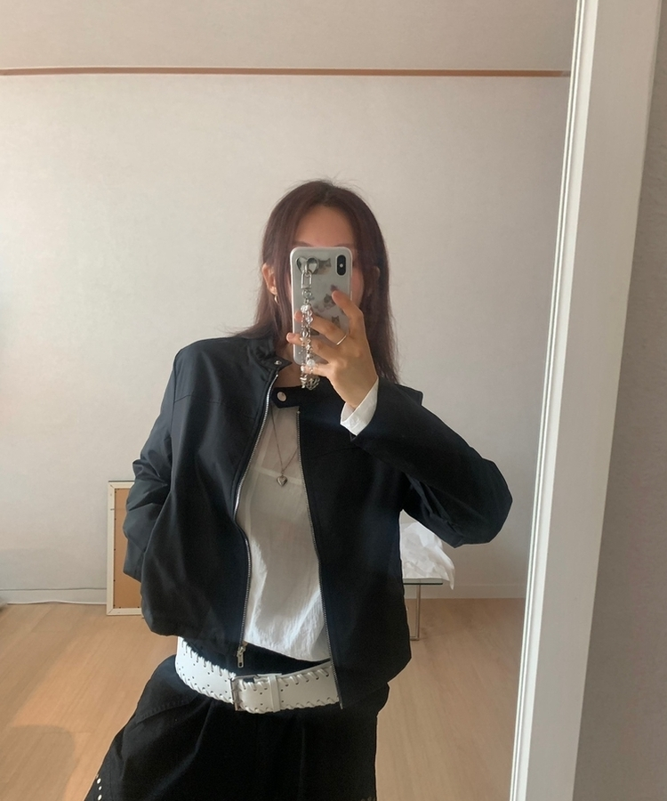 ライダーコットンジャケット BLACK