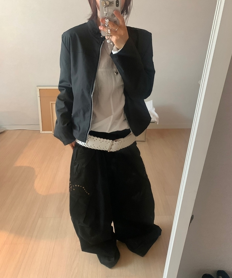 ライダーコットンジャケット BLACK