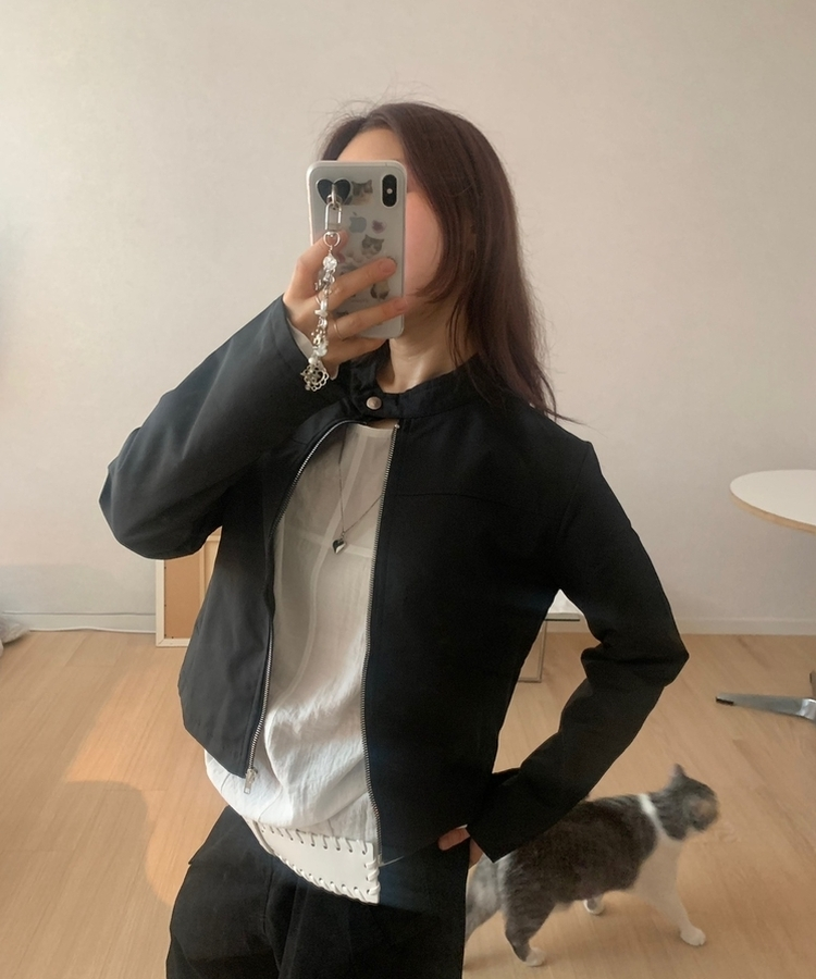 ライダーコットンジャケット BLACK