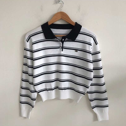 ペンダントストライプTシャツ