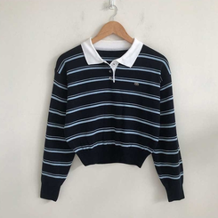 ペンダントストライプTシャツ