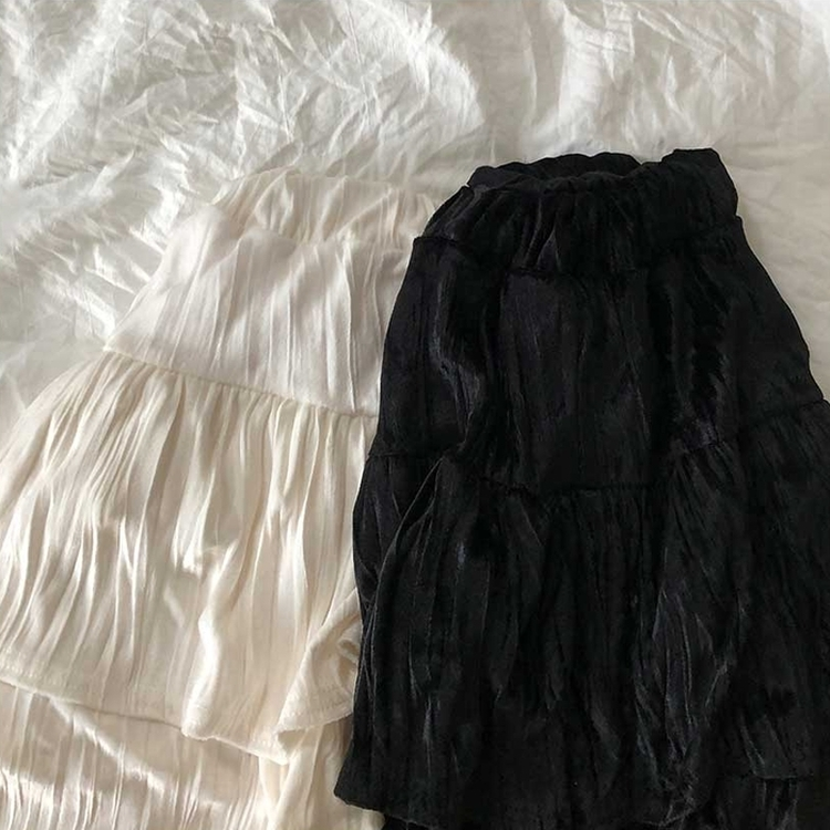 ティアードミニスカートパンツ