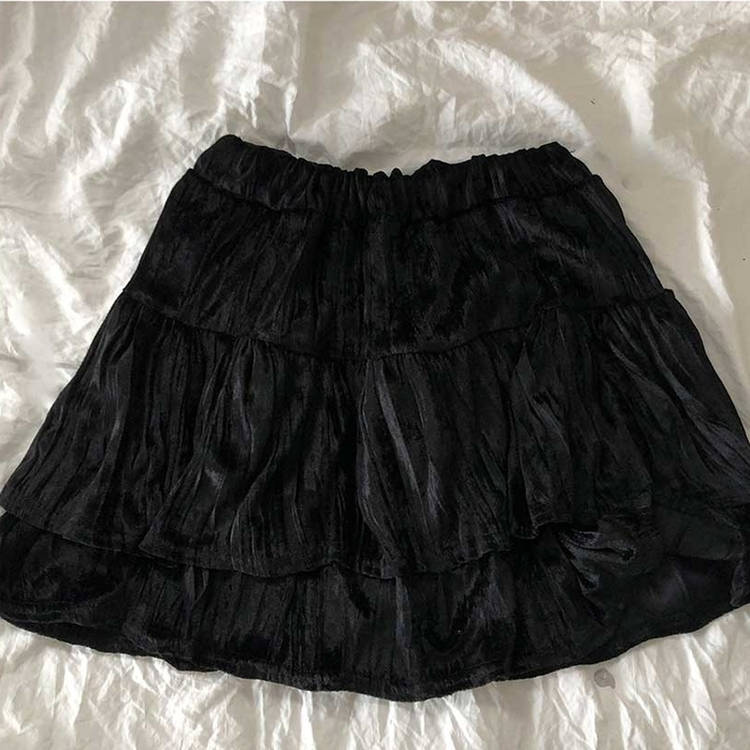 ティアードミニスカートパンツ