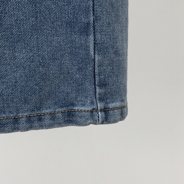 【丈別】バンディングデニムパンツ