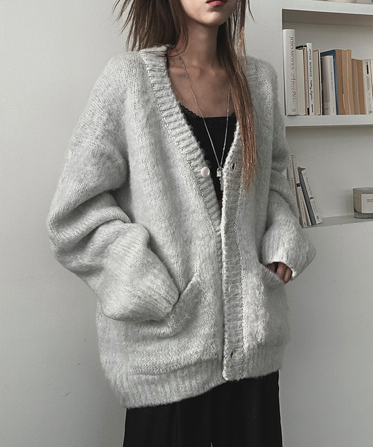 포레스트 오버 루즈 가디건 구름