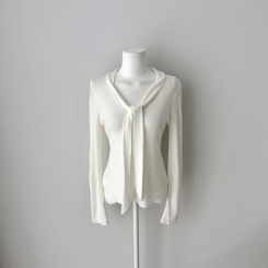 【タイ付き】ロイヤルVネックニット(5color)