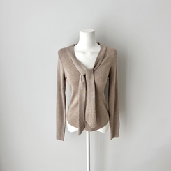 【タイ付き】ロイヤルVネックニット(5color)