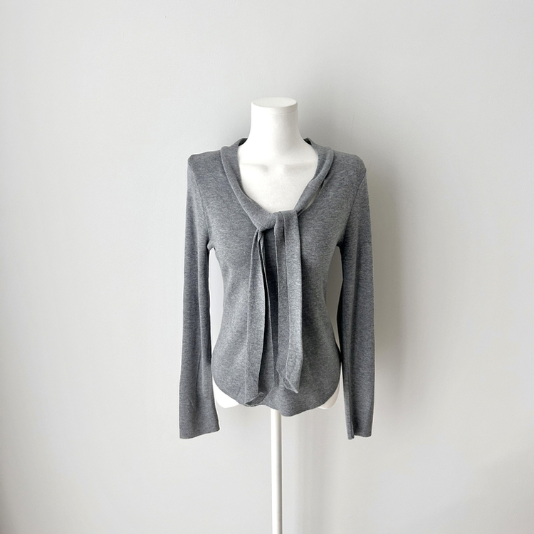 【タイ付き】ロイヤルVネックニット(5color)