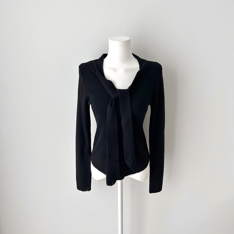 【タイ付き】ロイヤルVネックニット(5color)