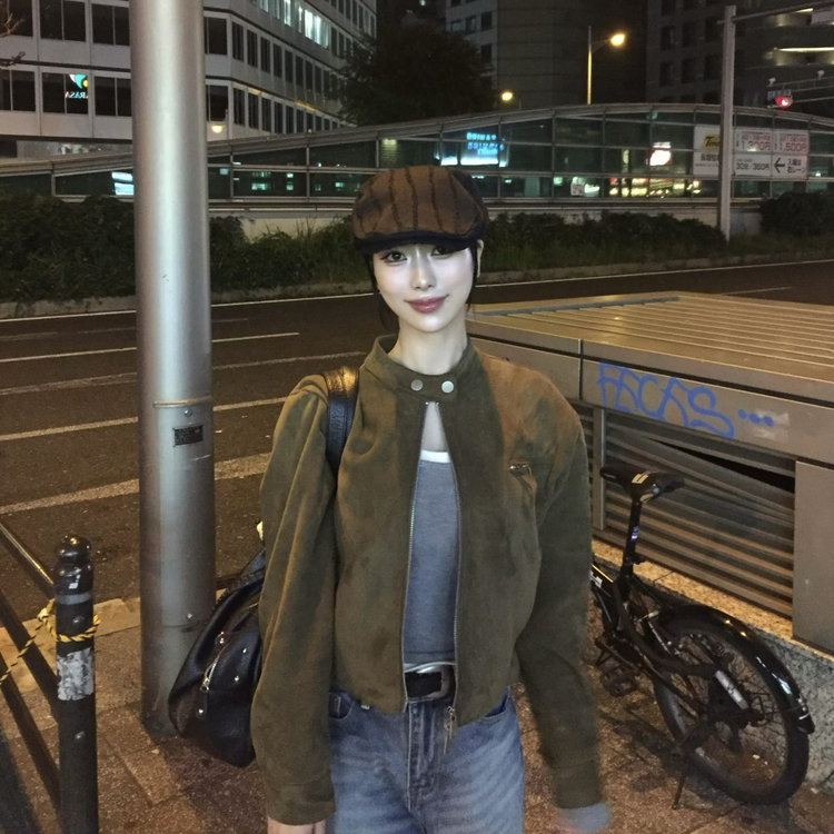 엔젤 워싱 데님 와이드 팬츠 네이비