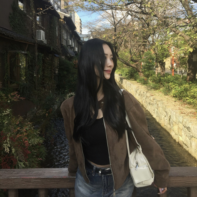 엔젤 워싱 데님 와이드 팬츠 네이비