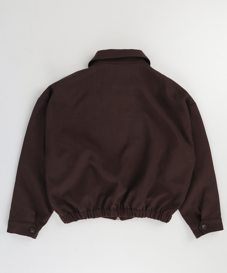 ブラウンジップアップジャケット｜ジャケット｜韓国ファッション通販 SONA