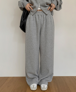 ワイドバンディングパンツ GRAY