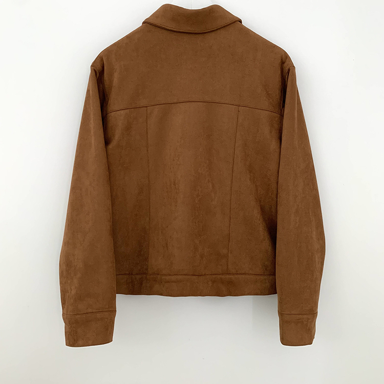 카라 투포켓 스웨이드 레더 숏자켓