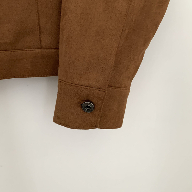 카라 투포켓 스웨이드 레더 숏자켓