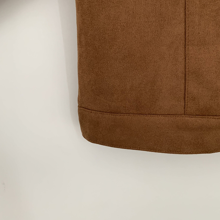 카라 투포켓 스웨이드 레더 숏자켓