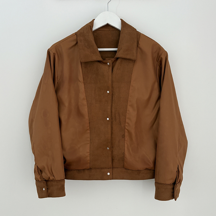 카라 투포켓 스웨이드 레더 숏자켓