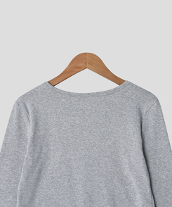 ベーシックスリム長袖Tシャツ