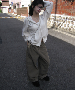 ダンキンバルーンパンツ KHAKI