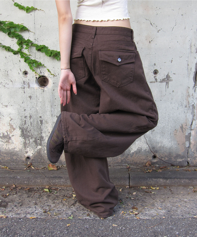 ダンキンバルーンパンツ BROWN