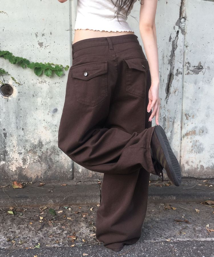 ダンキンバルーンパンツ BROWN