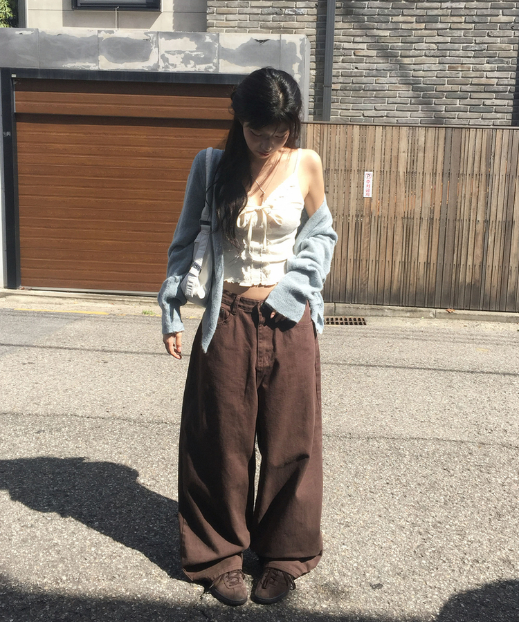 ダンキンバルーンパンツ BROWN