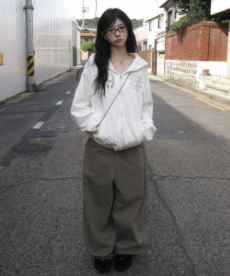 ダンキンバルーンパンツ KHAKI