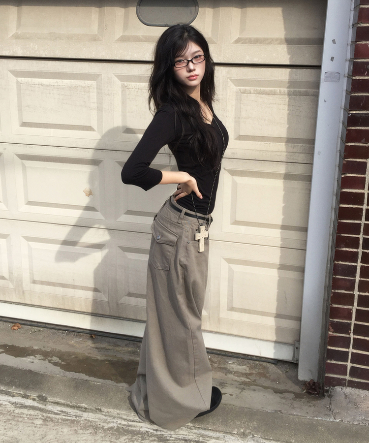 ダンキンバルーンパンツ KHAKI