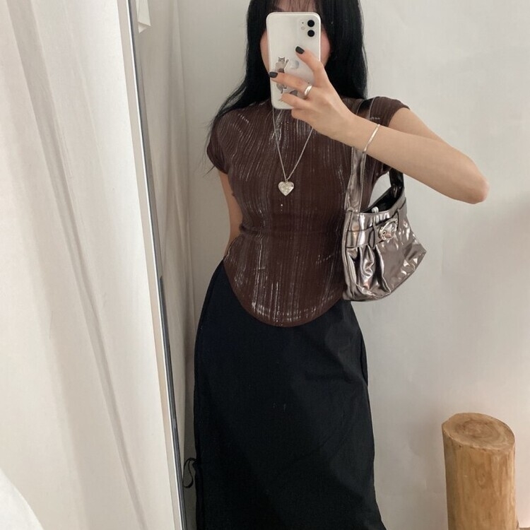 エナメルミニショルダーバッグ