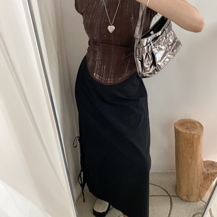 エナメルミニショルダーバッグ