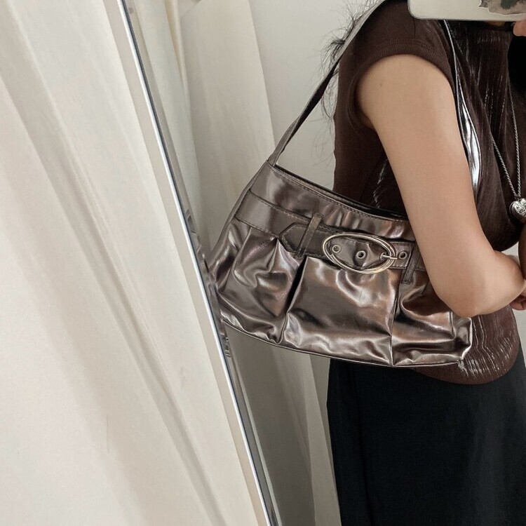 エナメルミニショルダーバッグ