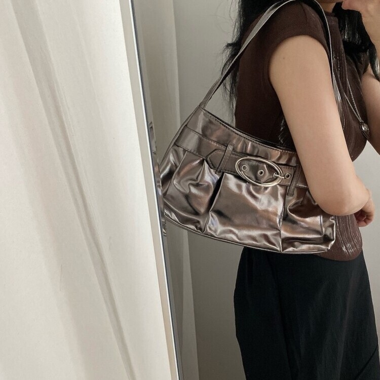 エナメルミニショルダーバッグ