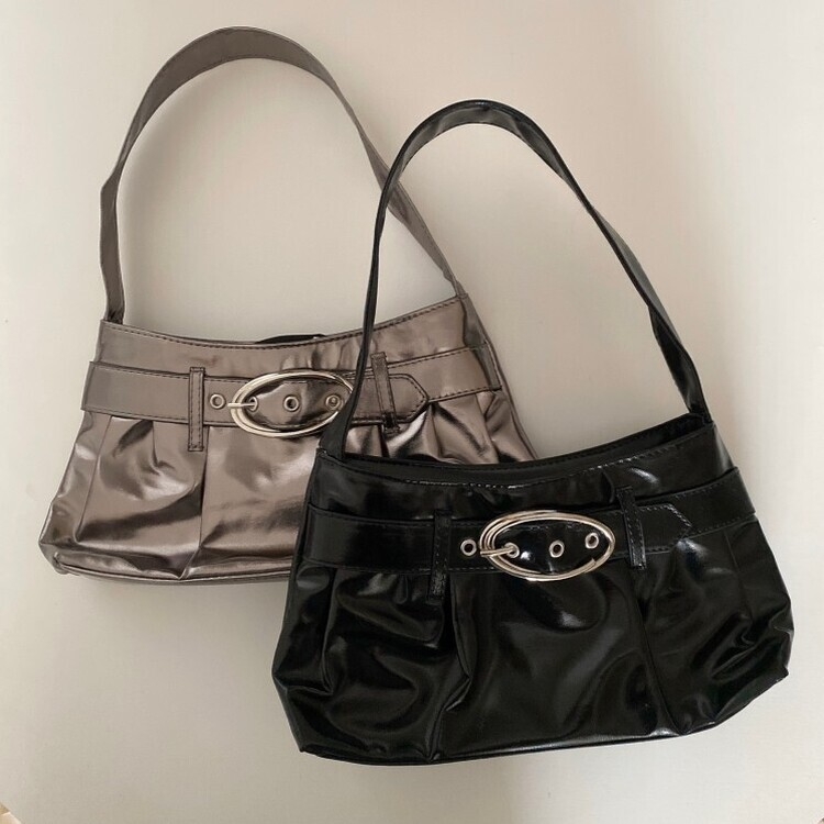 エナメルミニショルダーバッグ