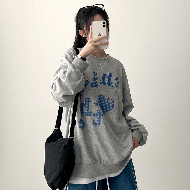 ビンテージルーズフィットトレーナー(5color)｜スウェット｜韓国